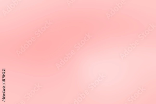 Fototapeta Delicate pink smooth gradient blurred abstract background, red and white background copy space