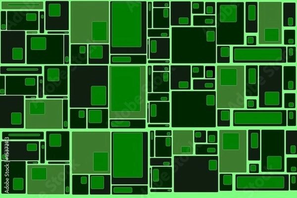 Obraz carta da parati green