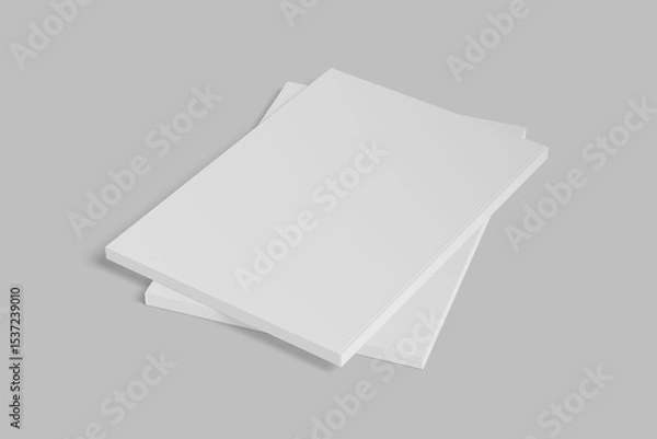 Obraz two books with front and back covers