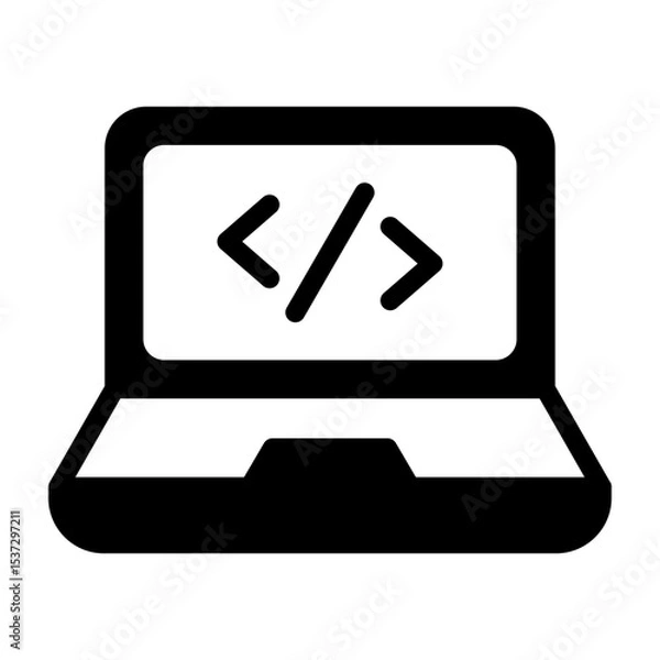 Obraz Coding  Vector Icon