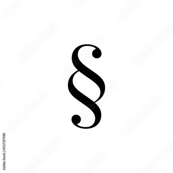 Obraz Section sign §