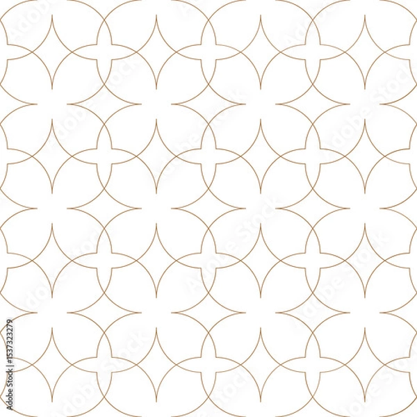 Fototapeta Vector seamless texture . Modern geometric background. Grid of thin threads.