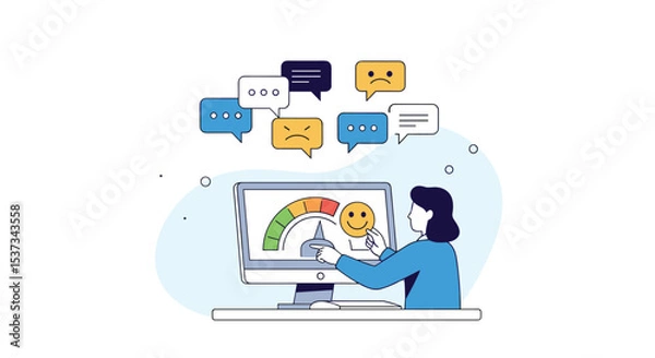 Obraz Measuring Customer Satisfaction with a Comprehensive Feedback and Sentiment Analysis