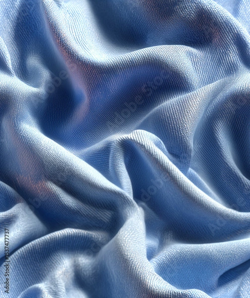 Obraz blue silk background