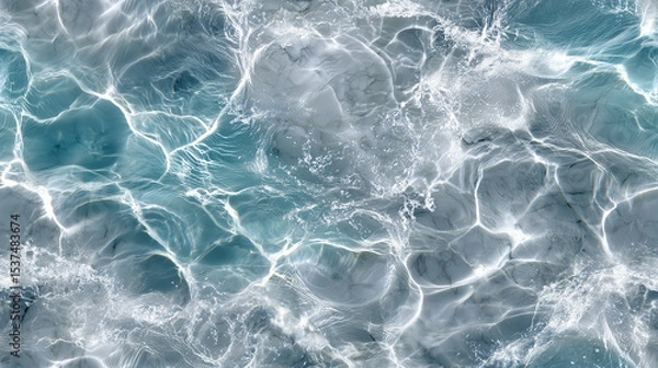 Obraz blue water background