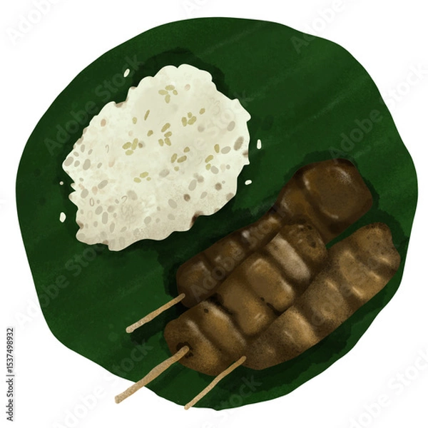 Fototapeta green tea cup