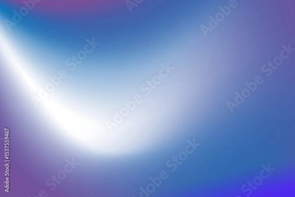 Obraz Vignette isolated PNG blue violet colors. Transparent trendy overlay, soft blurry gradient shape.