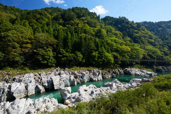 Obraz 飛騨川中山七里