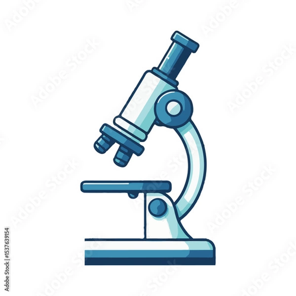 Fototapeta microscope illustration