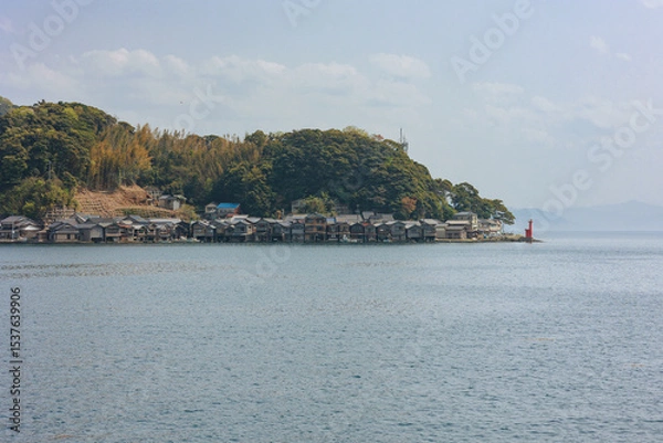 Obraz 京都府与謝郡伊根町の風景