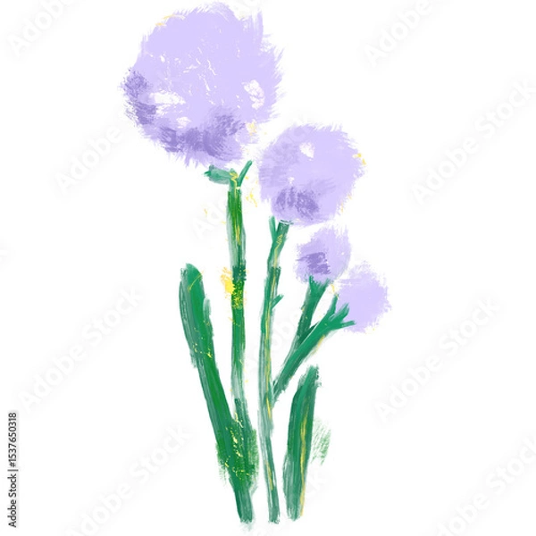 Obraz blue hyacinth flower