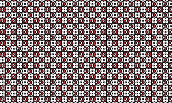 Fototapeta Seamless Pattern Design Background vector Art