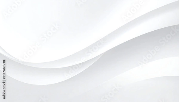 Obraz モダンな抽象的なグラデーションオフホワイトの背景画像。Modern abstract gradient off-white background image.