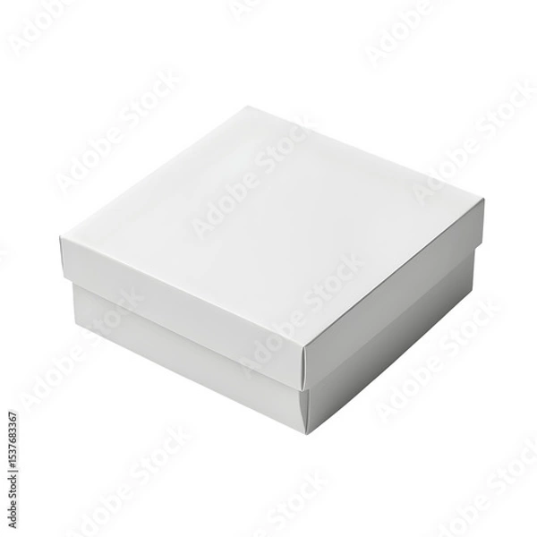 Fototapeta Software Box Packaging Mockup on white background