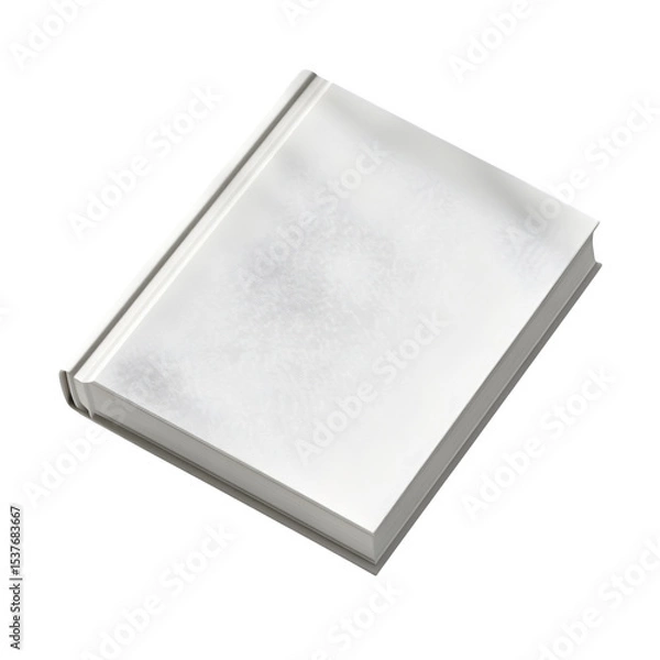 Fototapeta Square Book Mockup on white background