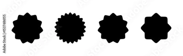 Obraz Badge icon set. Awards icon. Achieve. Stamp