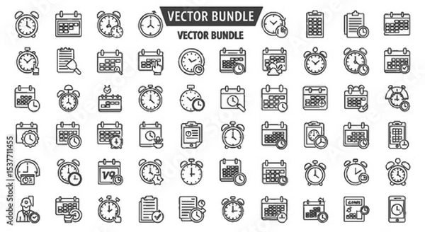 Obraz vector alphabet set