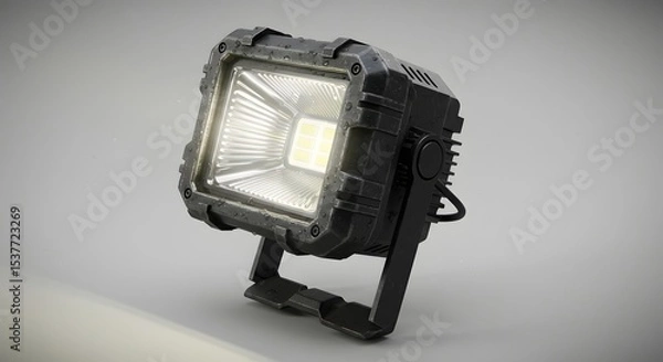 Obraz Powerful LED Work Light, Rugged & Portable - Industrial Design