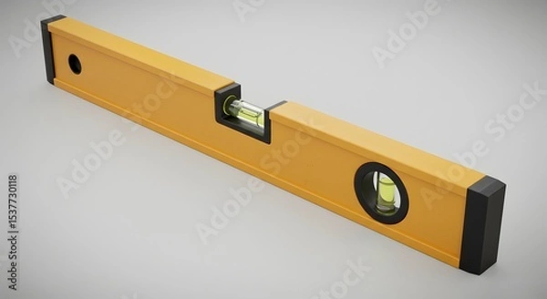 Obraz Professional Yellow Construction Level Tool