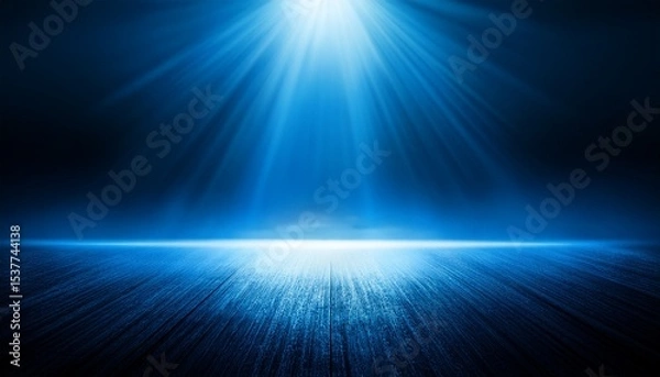 Obraz light effect overlay blue light background