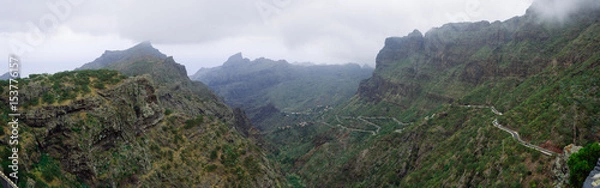 Obraz masca mountain range