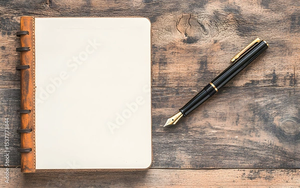 Obraz pen and notebook