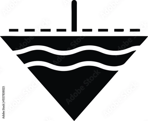 Obraz geotechnical vector icon.eps