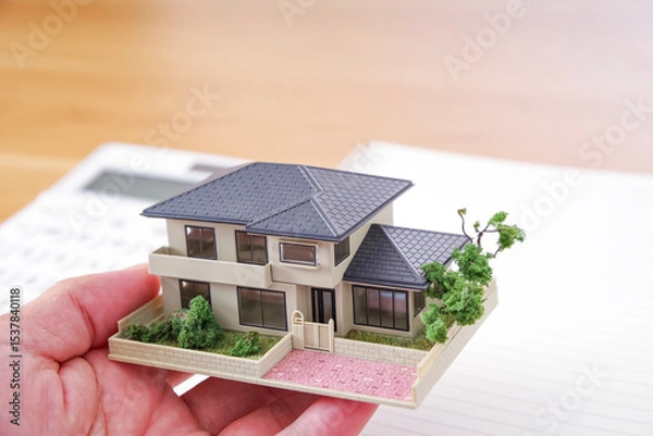 Obraz 住宅購入と資金計画のイメージ