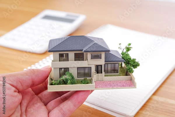 Obraz 住宅購入と資金計画のイメージ