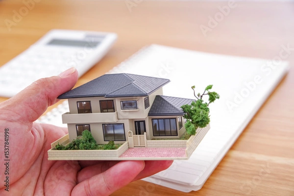 Obraz 住宅購入と資金計画のイメージ