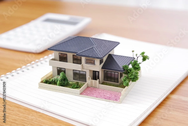 Obraz 住宅購入と資金計画のイメージ