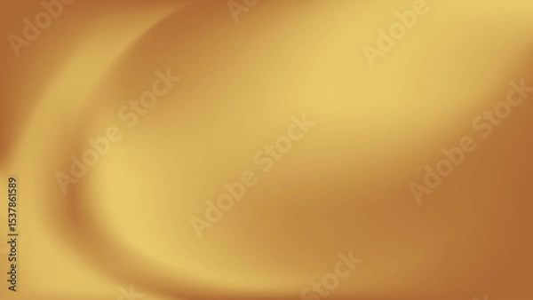 Fototapeta Gold abstract blurred gradient background. Vector illustration.
