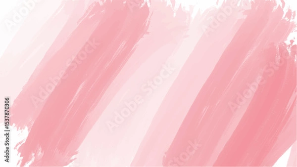 Fototapeta Pink watercolor background with copyspace for your design. vector.