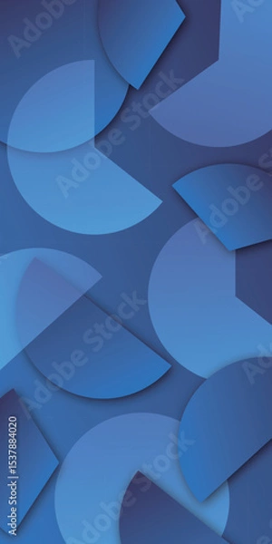 Fototapeta 青　テクノロジー　デジタル　模様　背景