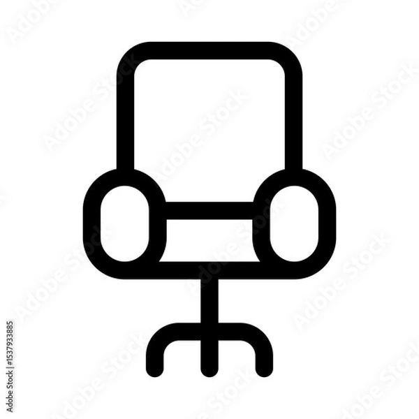 Fototapeta Office Chair Icon