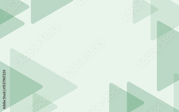Fototapeta Vector background with abstract shapes for business presentation green