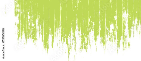 Fototapeta Green and white abstract background with brushstroke and   green grunge texture background with halftone 