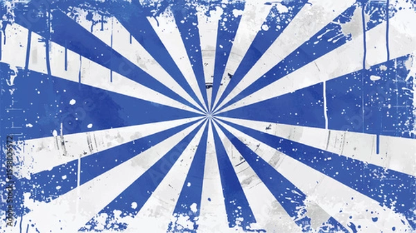 Fototapeta Abstract background with blue stripes abstract background vector illustration 