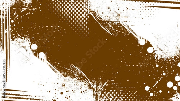 Fototapeta Abstract grunge background with splashes   hallo ween background with blood splash space on wall 