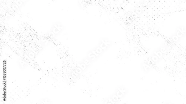 Fototapeta . Distressed spray grainy overlay texture. Dirty powder rough empty cover template. Aged splatter crumb wall backdrop 