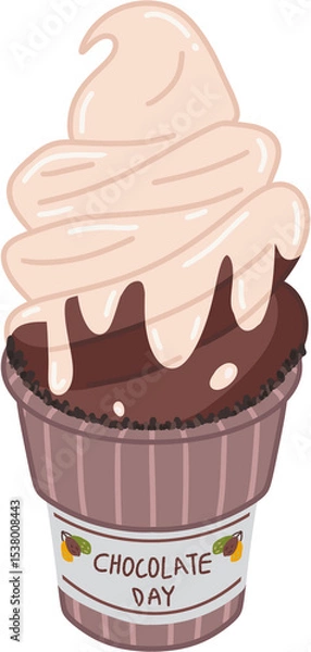 Obraz 초콜릿아이스크림