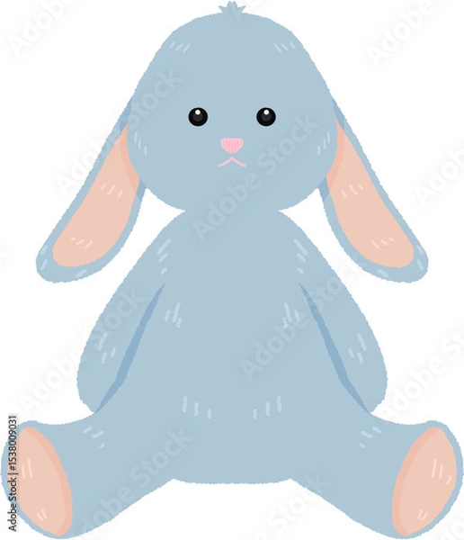 Obraz 파란토끼인형