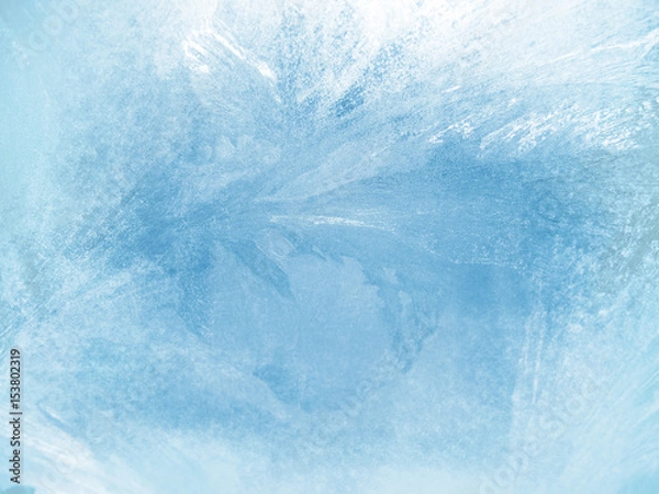 Obraz Lód na tle okna