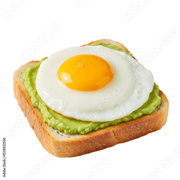 Obraz fried egg on toast