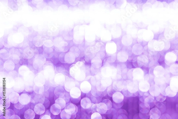 Obraz Abstract blurred purple bokeh background, festive season concept background, purple bokeh pattern background