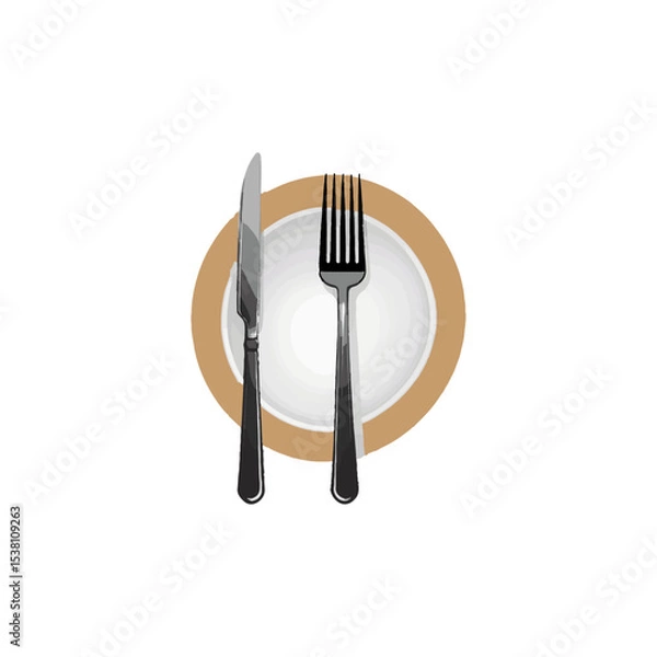 Obraz fork & knife