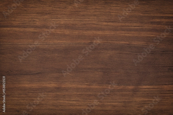 Obraz dark wood texture. brown walnut texture, natural background