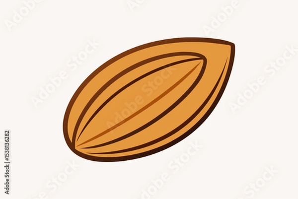Obraz Almond design vector