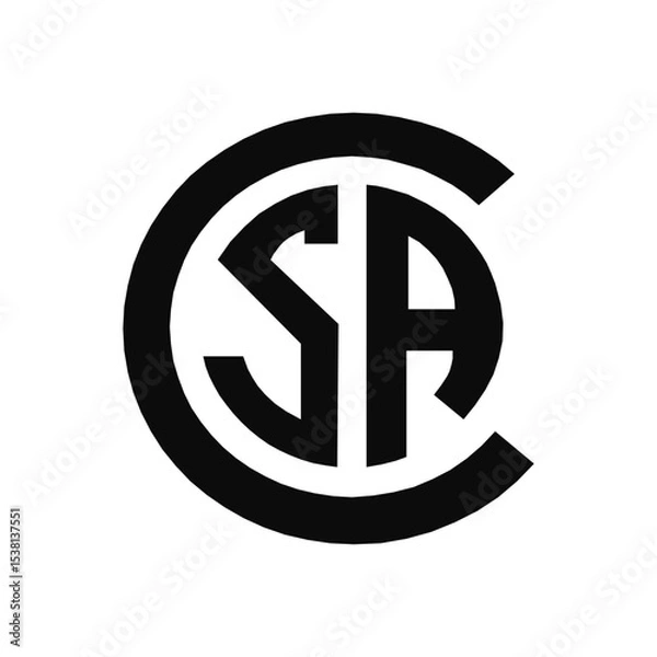 Obraz CSA LOGO VECTOR