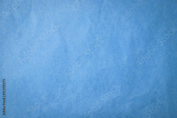 Fototapeta Background texture of blue craft brown paper